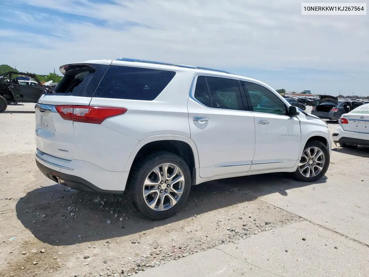 2019 Chevrolet Traverse Premier VIN: 1GNERKKW1KJ267564 Lot: 57810235