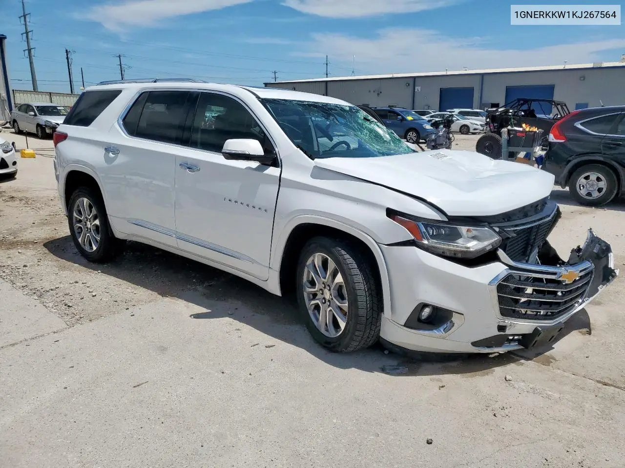2019 Chevrolet Traverse Premier VIN: 1GNERKKW1KJ267564 Lot: 57810235