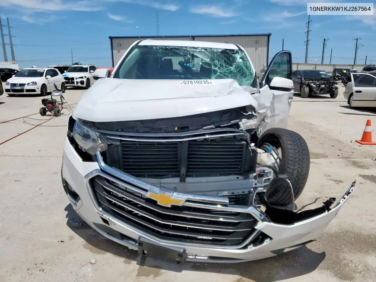 2019 Chevrolet Traverse Premier VIN: 1GNERKKW1KJ267564 Lot: 57810235