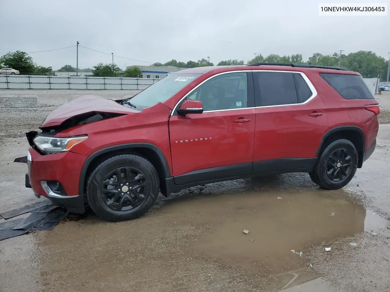 2019 Chevrolet Traverse Lt VIN: 1GNEVHKW4KJ306453 Lot: 58393645