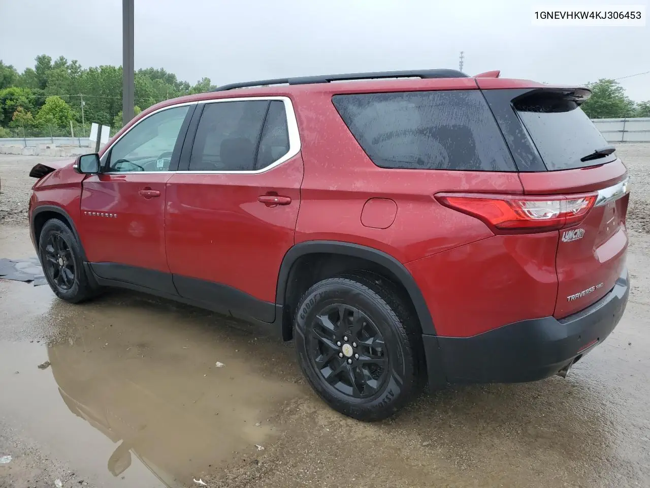 2019 Chevrolet Traverse Lt VIN: 1GNEVHKW4KJ306453 Lot: 58393645