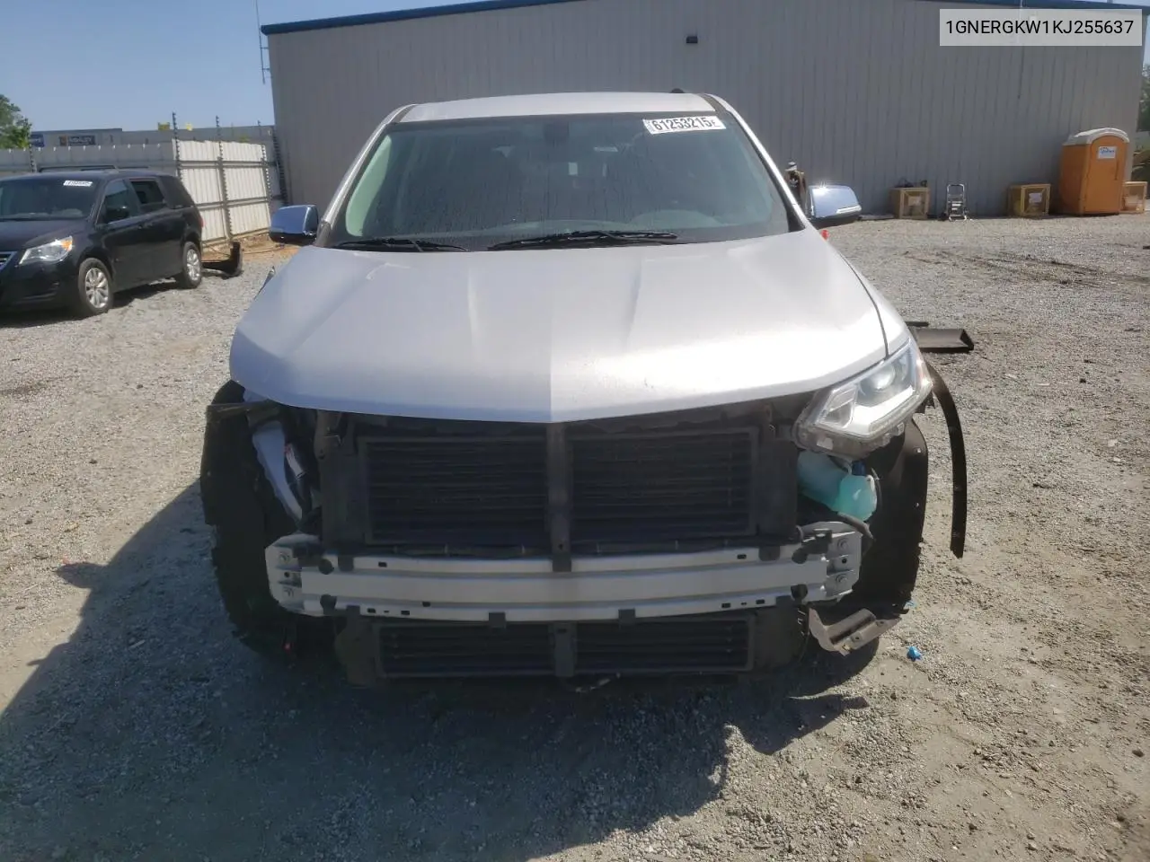 2019 Chevrolet Traverse Lt VIN: 1GNERGKW1KJ255637 Lot: 61253215