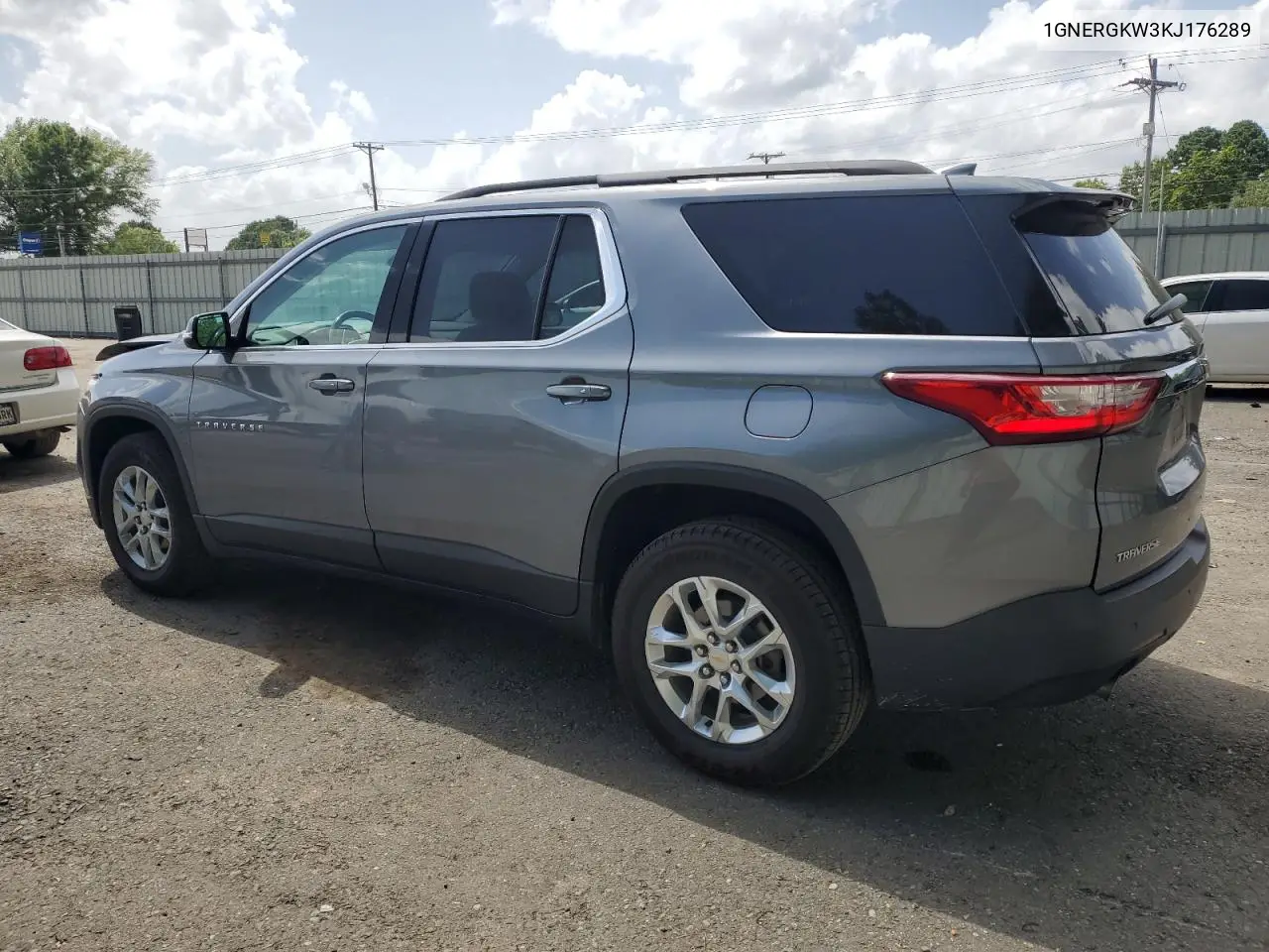 2019 Chevrolet Traverse Lt VIN: 1GNERGKW3KJ176289 Lot: 62420605