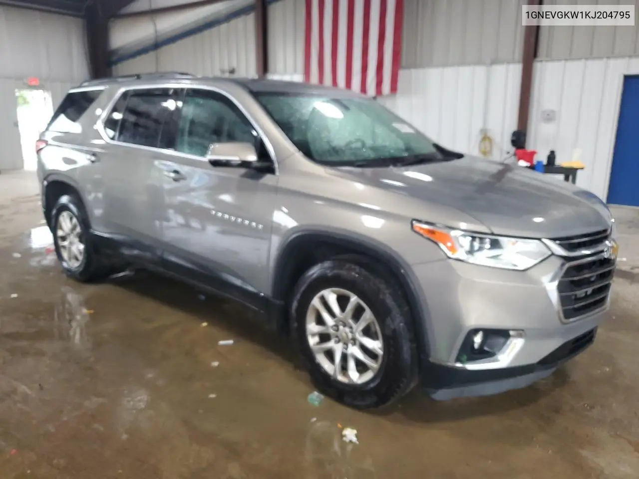 2019 Chevrolet Traverse Lt VIN: 1GNEVGKW1KJ204795 Lot: 62468785