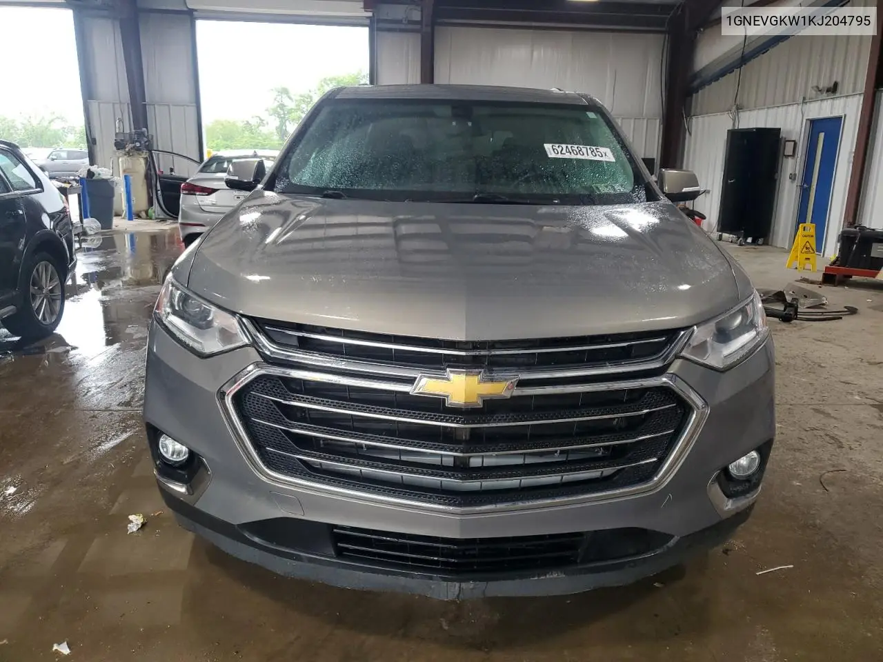 2019 Chevrolet Traverse Lt VIN: 1GNEVGKW1KJ204795 Lot: 62468785