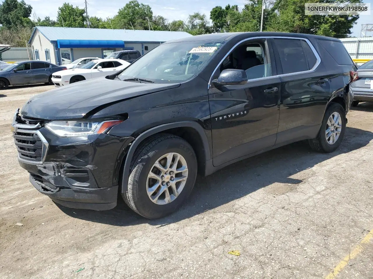 2019 Chevrolet Traverse Ls VIN: 1GNERFKW8KJ198508 Lot: 62592925