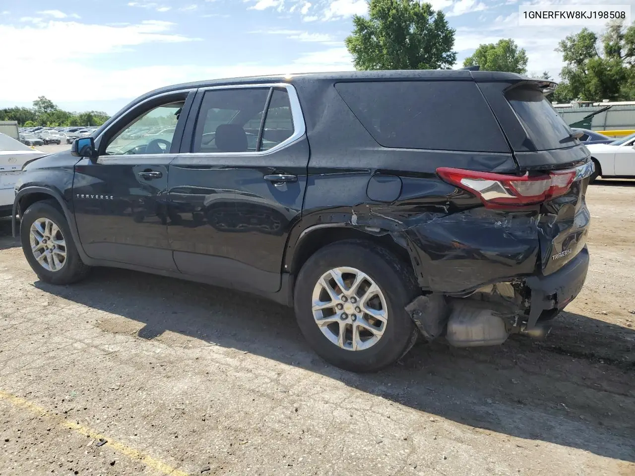 2019 Chevrolet Traverse Ls VIN: 1GNERFKW8KJ198508 Lot: 62592925