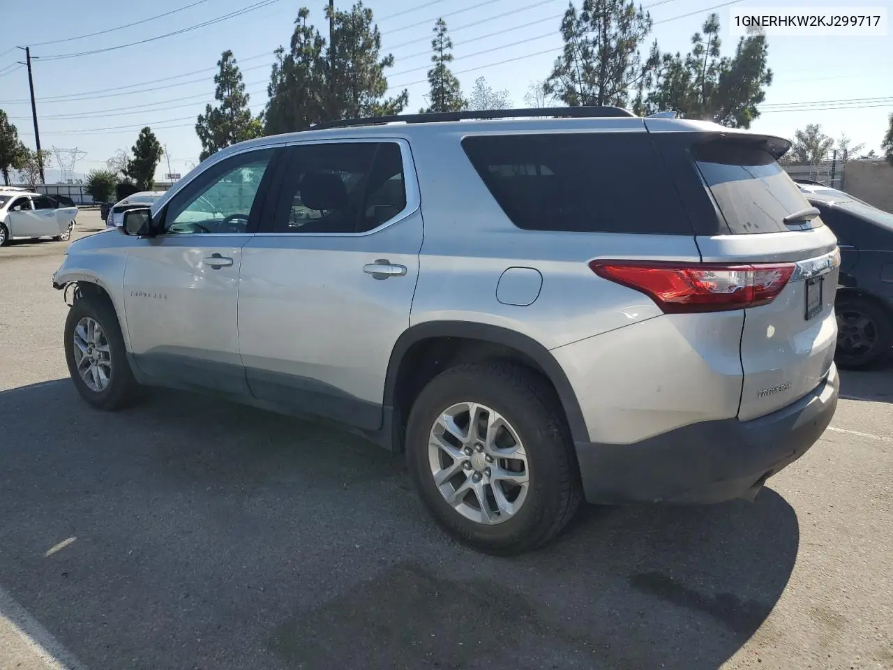 2019 Chevrolet Traverse Lt VIN: 1GNERHKW2KJ299717 Lot: 62714725