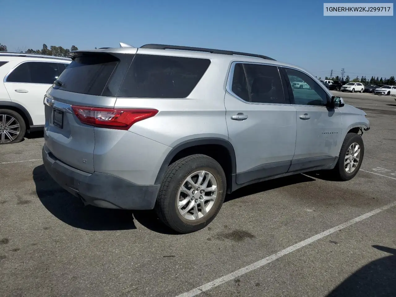 2019 Chevrolet Traverse Lt VIN: 1GNERHKW2KJ299717 Lot: 62714725