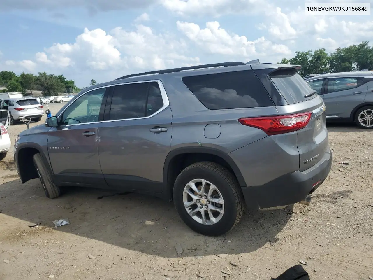 2019 Chevrolet Traverse Lt VIN: 1GNEVGKW9KJ156849 Lot: 62774065