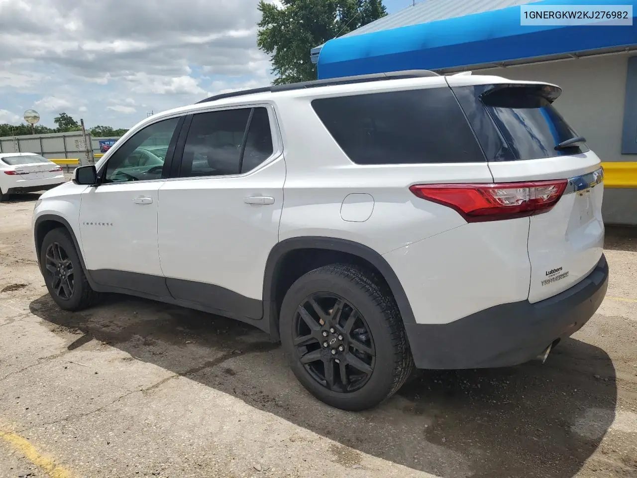 2019 Chevrolet Traverse Lt VIN: 1GNERGKW2KJ276982 Lot: 62844565