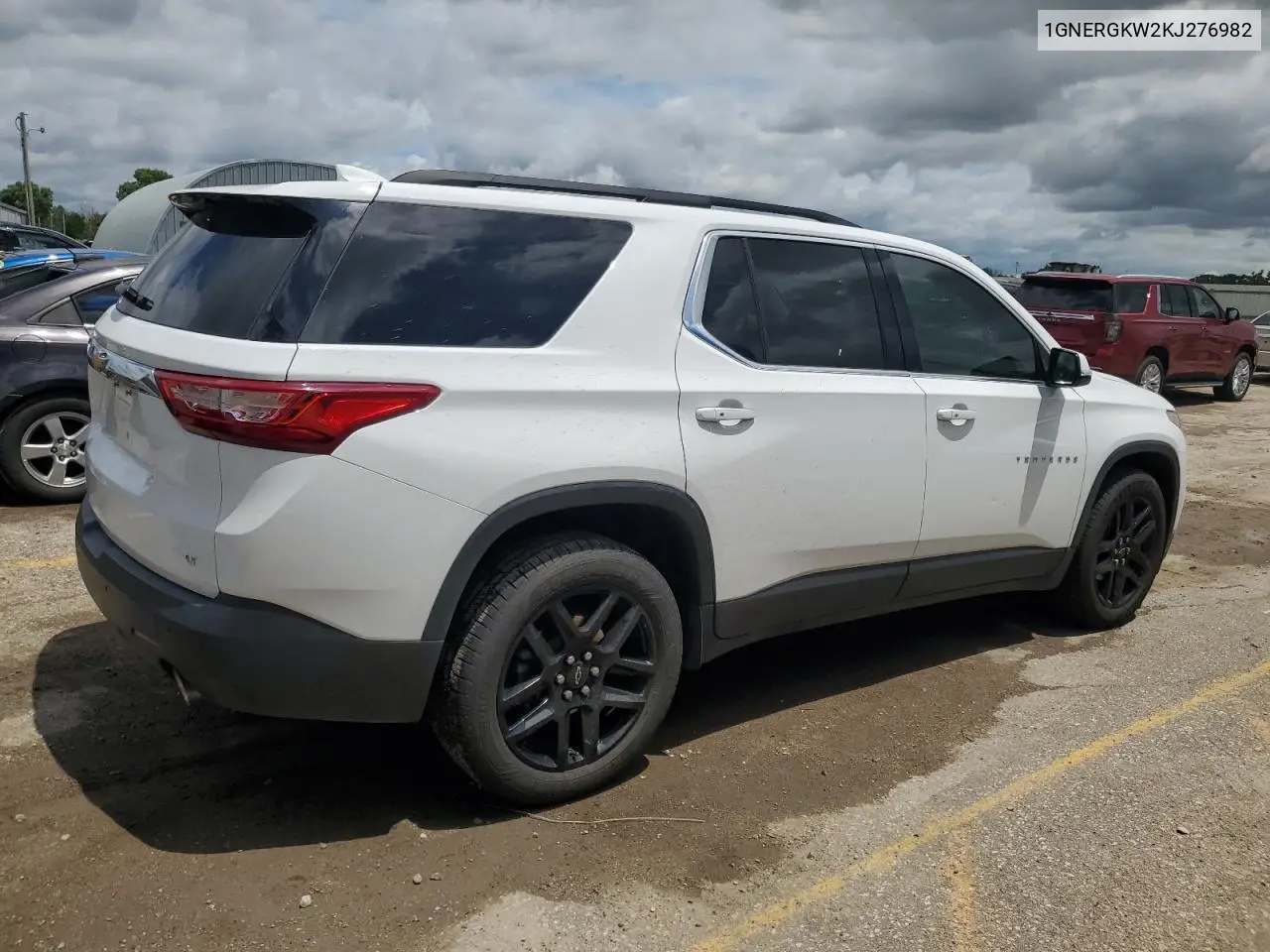 2019 Chevrolet Traverse Lt VIN: 1GNERGKW2KJ276982 Lot: 62844565