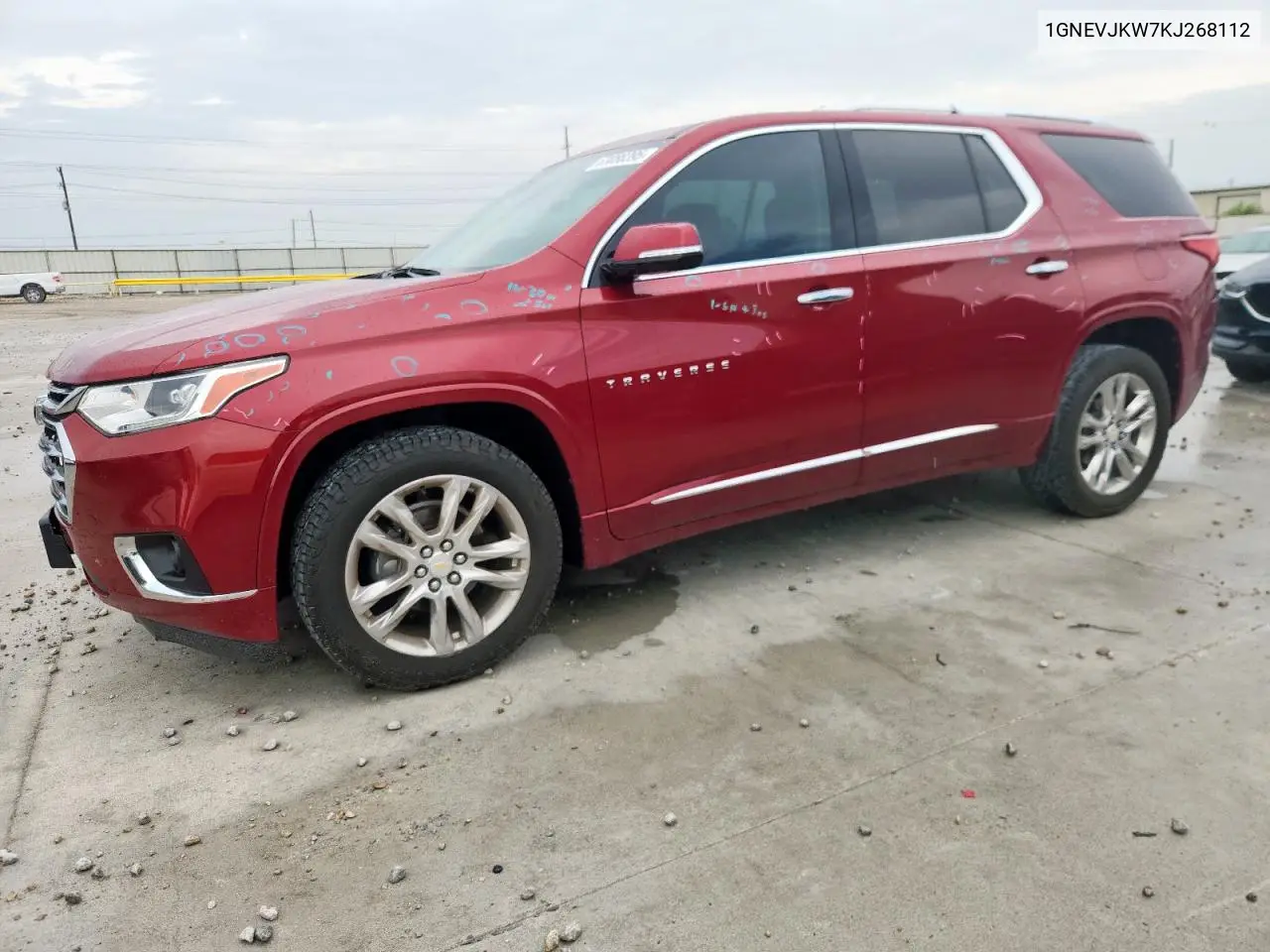 2019 Chevrolet Traverse High Country VIN: 1GNEVJKW7KJ268112 Lot: 63088395