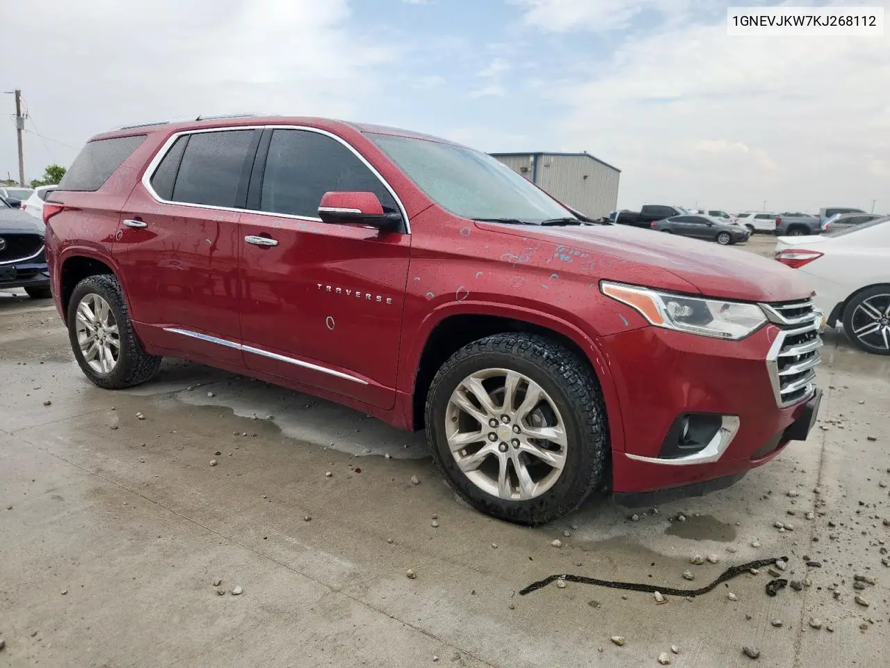 2019 Chevrolet Traverse High Country VIN: 1GNEVJKW7KJ268112 Lot: 63088395