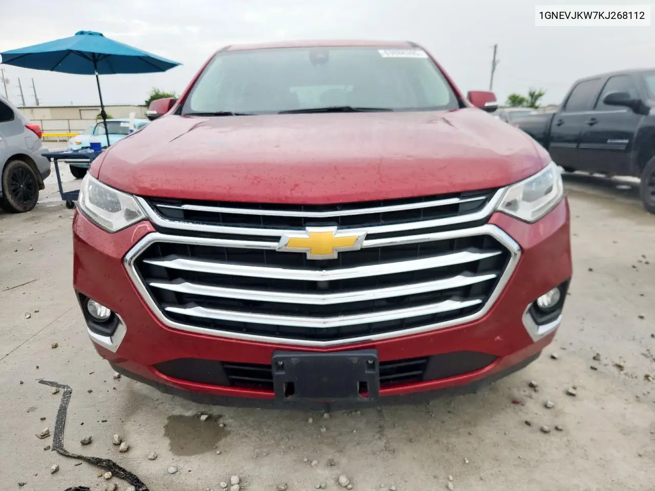 2019 Chevrolet Traverse High Country VIN: 1GNEVJKW7KJ268112 Lot: 63088395