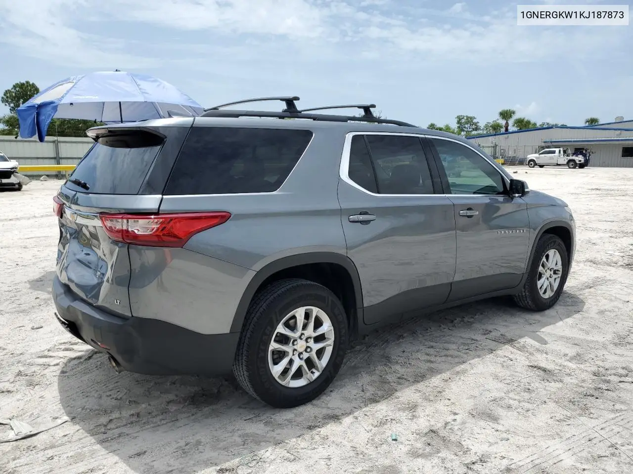 2019 Chevrolet Traverse Lt VIN: 1GNERGKW1KJ187873 Lot: 63134185