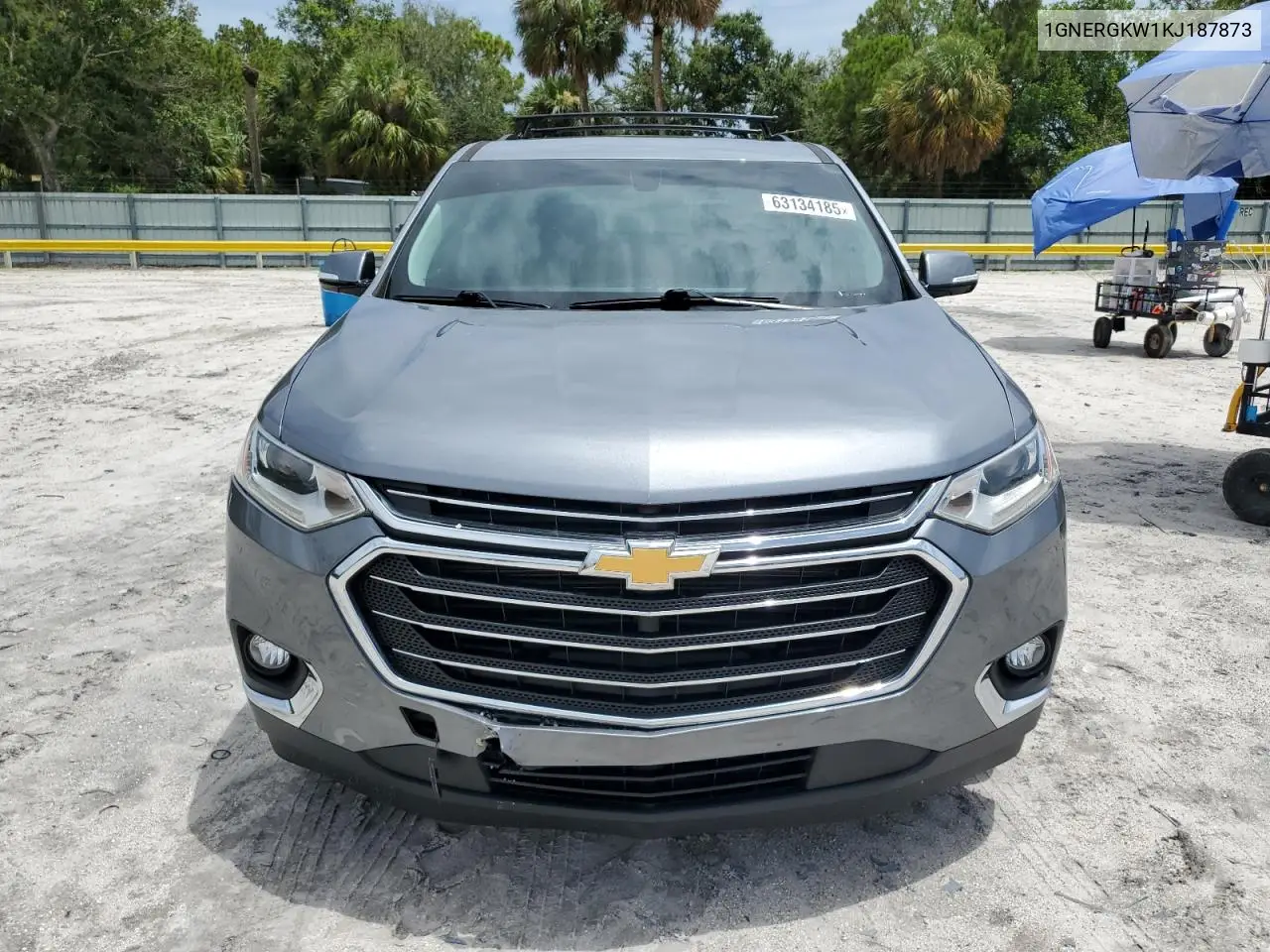 2019 Chevrolet Traverse Lt VIN: 1GNERGKW1KJ187873 Lot: 63134185