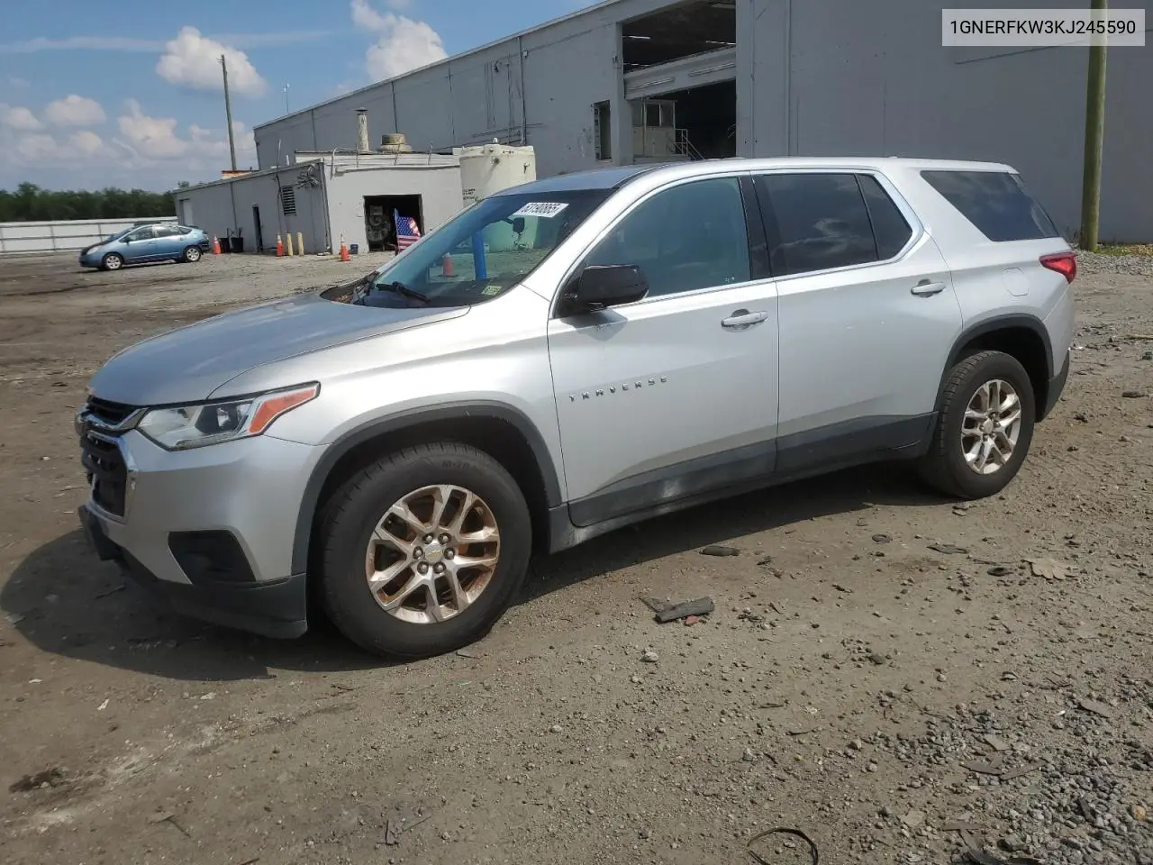 2019 Chevrolet Traverse Ls VIN: 1GNERFKW3KJ245590 Lot: 63190865