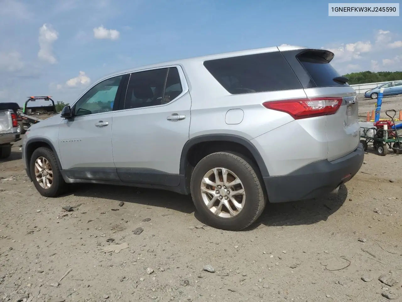 2019 Chevrolet Traverse Ls VIN: 1GNERFKW3KJ245590 Lot: 63190865