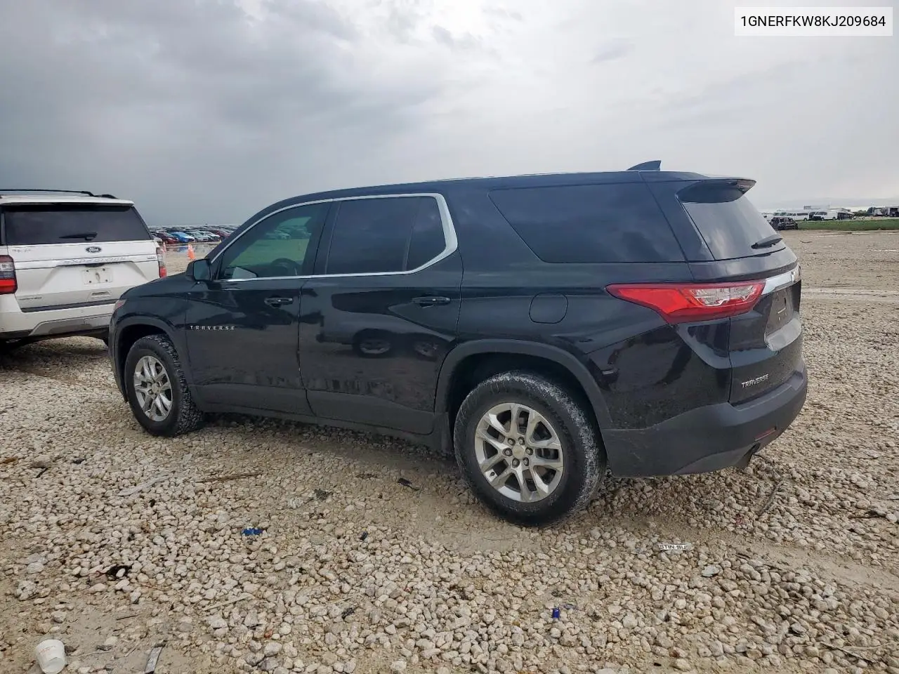 2019 Chevrolet Traverse Ls VIN: 1GNERFKW8KJ209684 Lot: 63437235