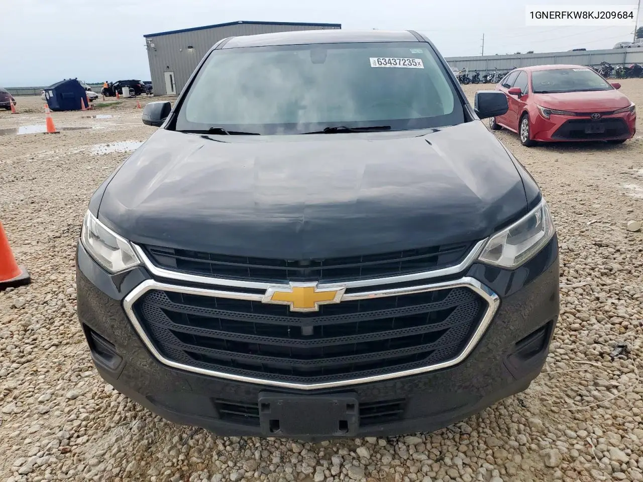 2019 Chevrolet Traverse Ls VIN: 1GNERFKW8KJ209684 Lot: 63437235