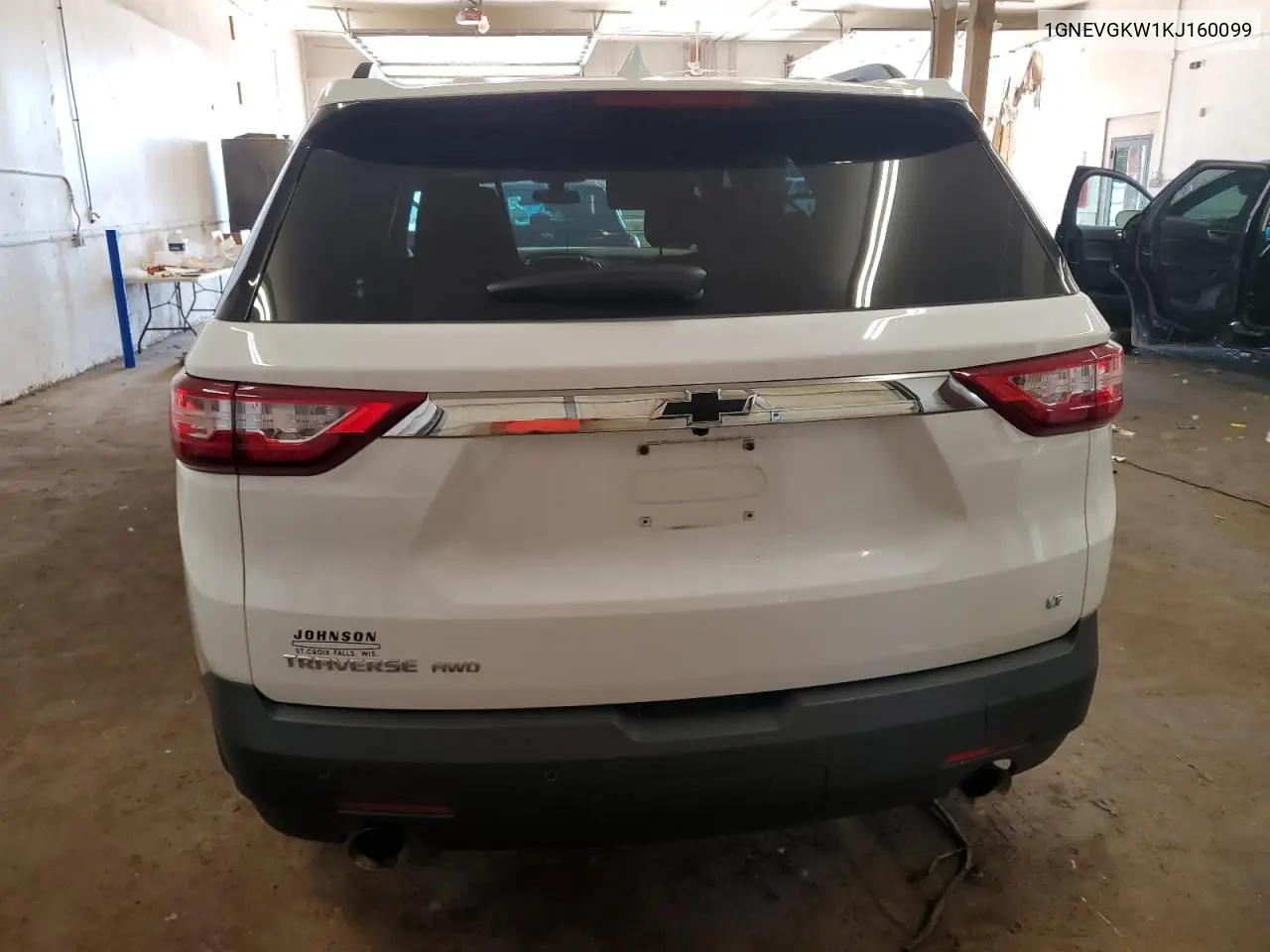 2019 Chevrolet Traverse Lt VIN: 1GNEVGKW1KJ160099 Lot: 63520795