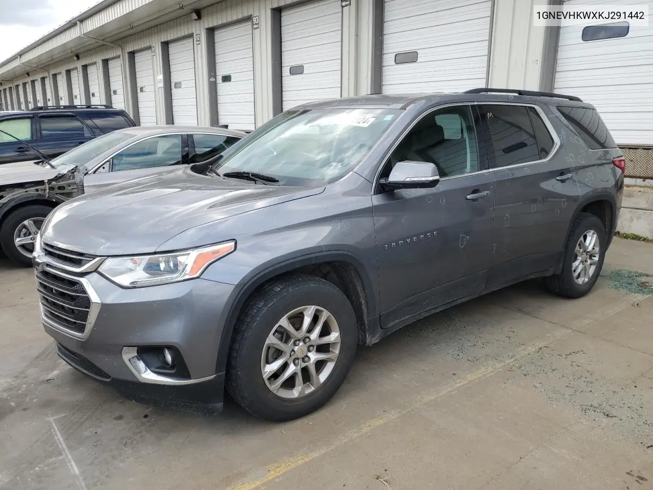 2019 Chevrolet Traverse Lt VIN: 1GNEVHKWXKJ291442 Lot: 79171124