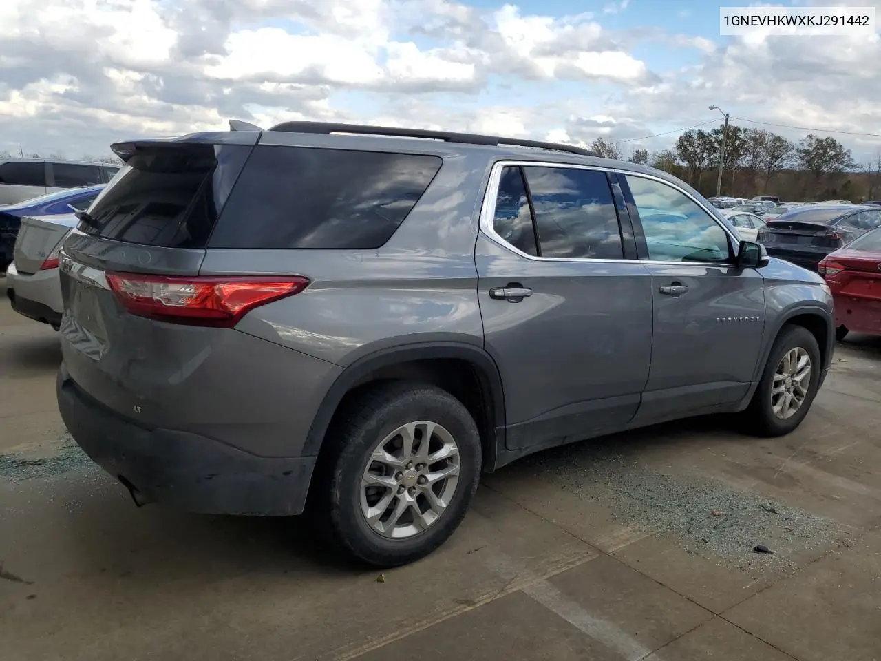2019 Chevrolet Traverse Lt VIN: 1GNEVHKWXKJ291442 Lot: 79171124