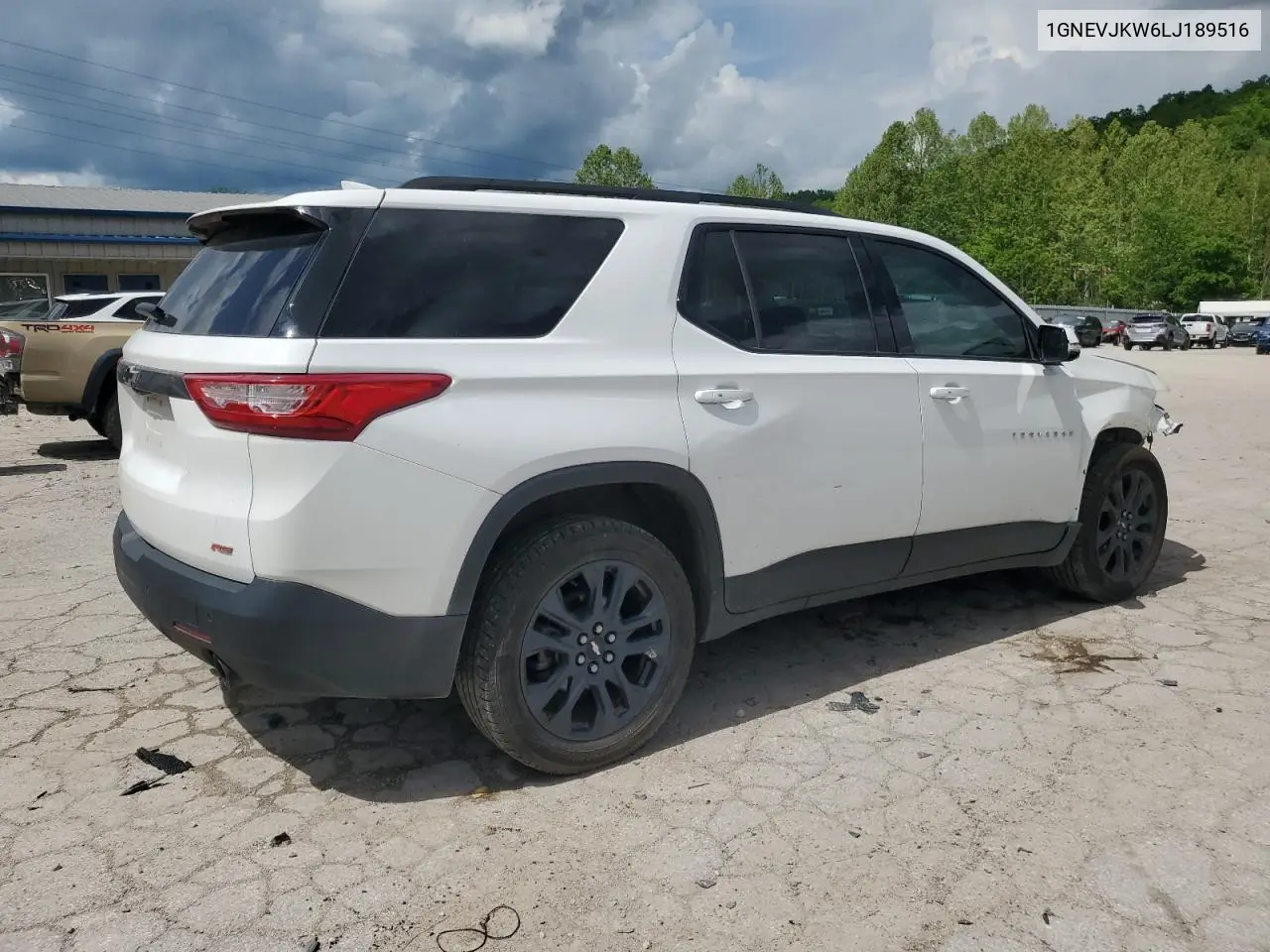 2020 Chevrolet Traverse Rs VIN: 1GNEVJKW6LJ189516 Lot: 55570355