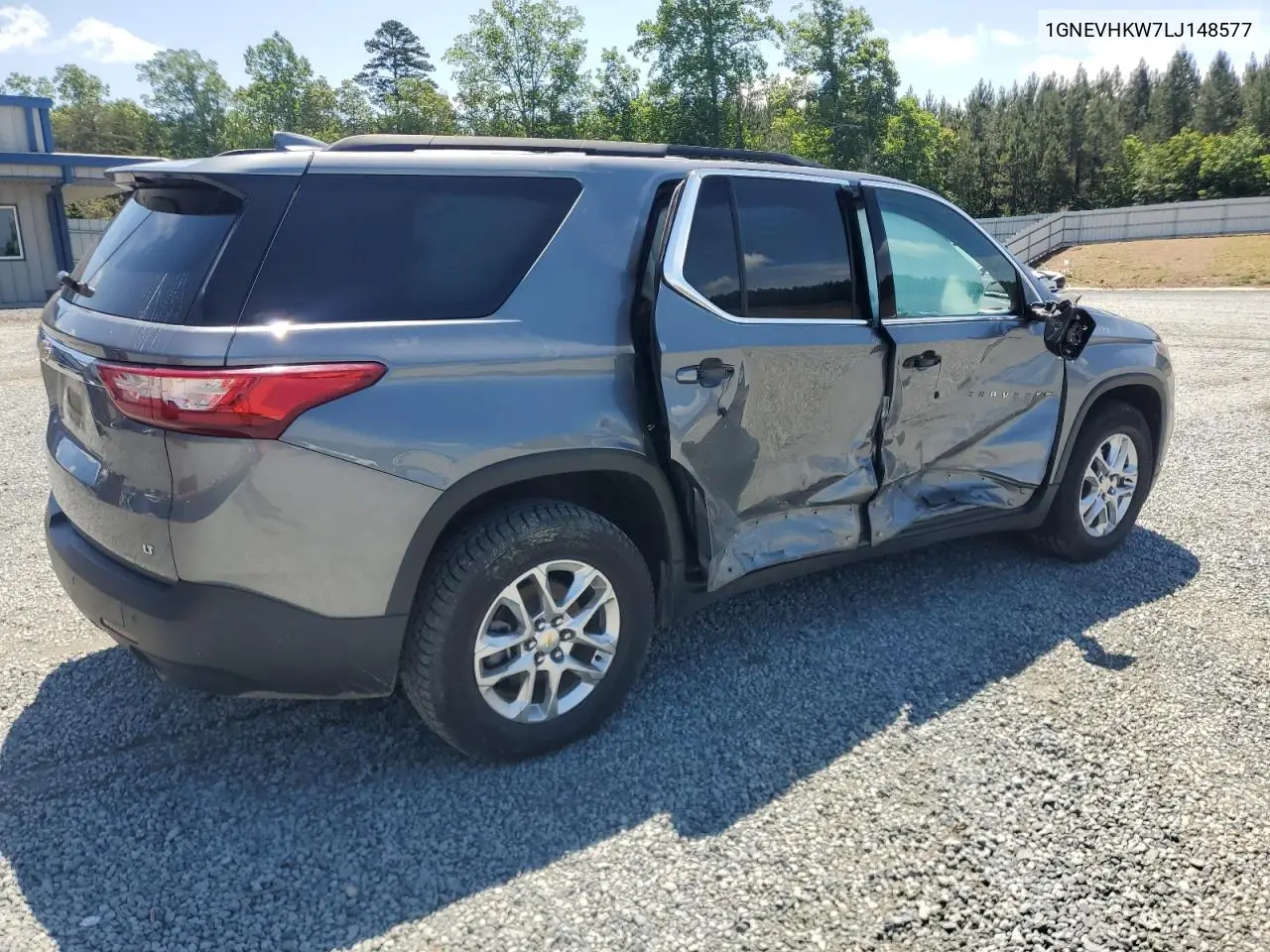2020 Chevrolet Traverse Lt VIN: 1GNEVHKW7LJ148577 Lot: 56385255