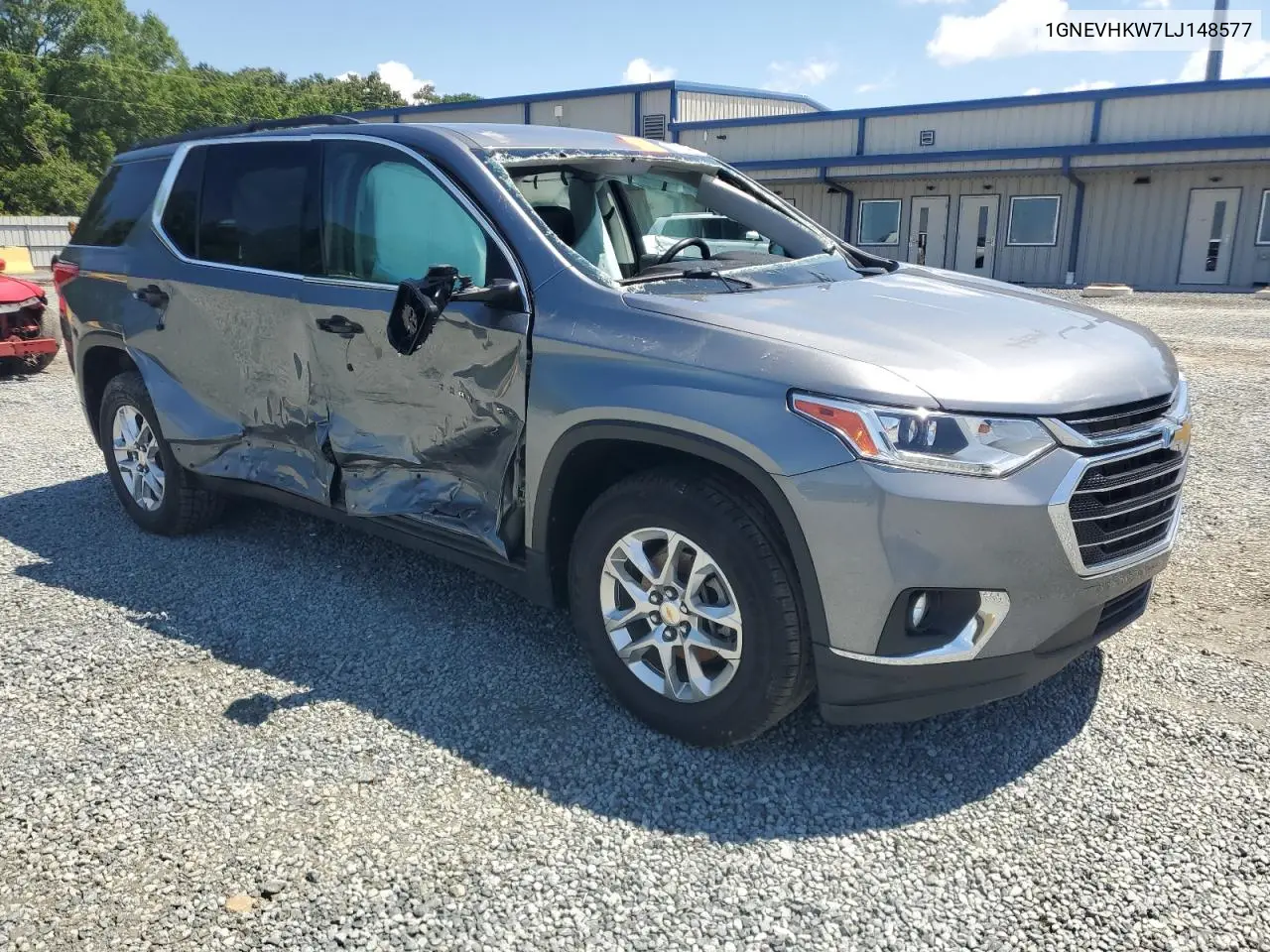 2020 Chevrolet Traverse Lt VIN: 1GNEVHKW7LJ148577 Lot: 56385255