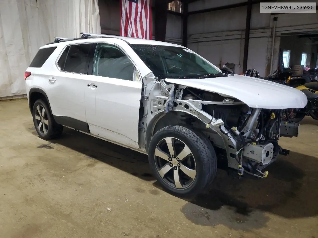 2020 Chevrolet Traverse Lt VIN: 1GNEVHKW9LJ236935 Lot: 56395265