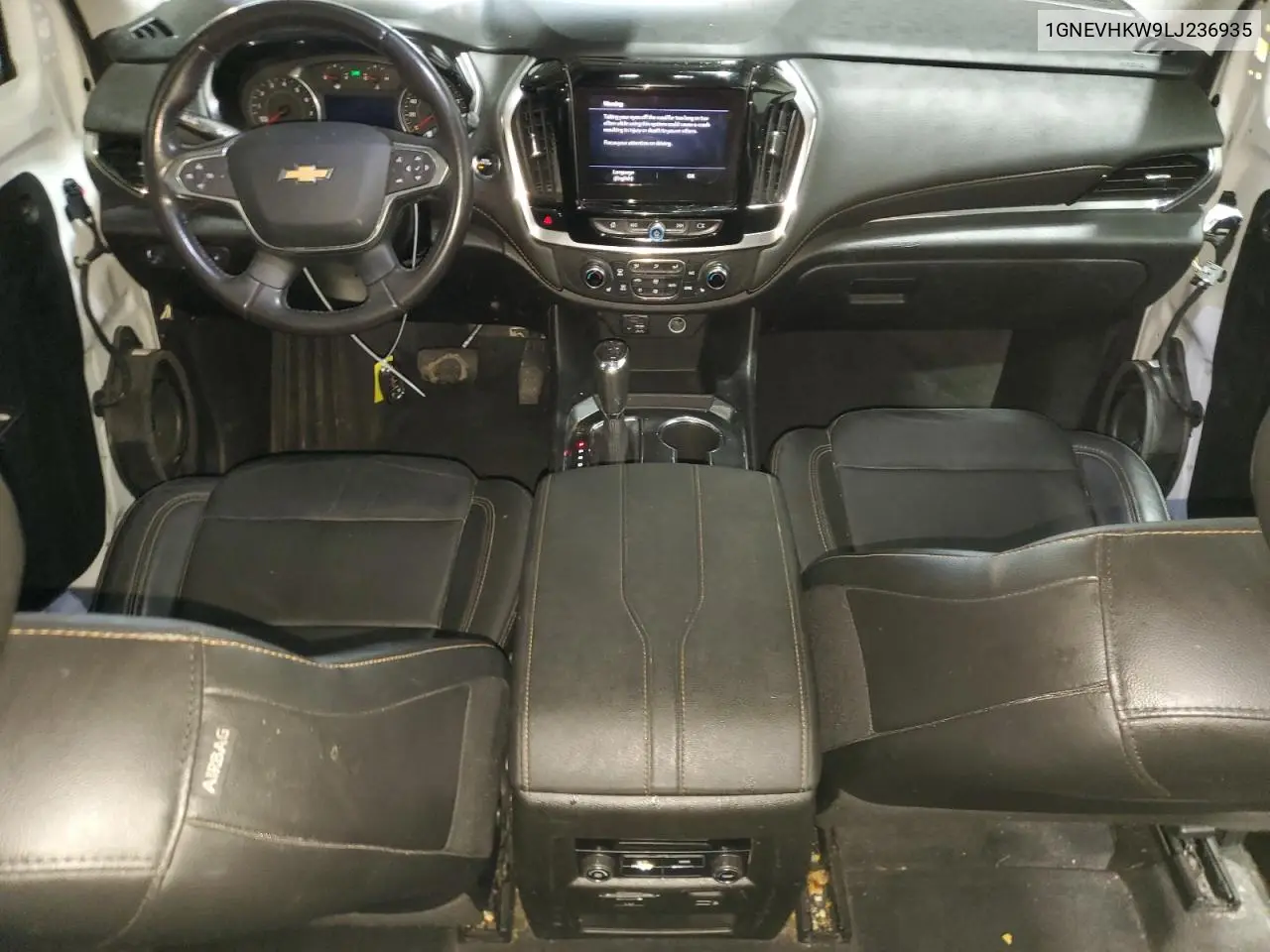 2020 Chevrolet Traverse Lt VIN: 1GNEVHKW9LJ236935 Lot: 56395265