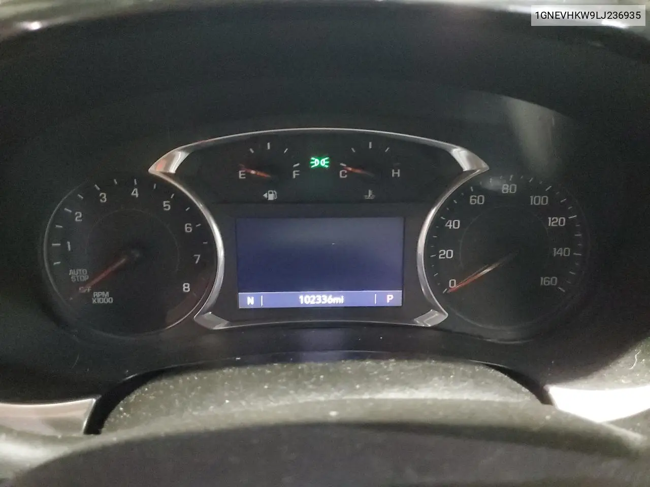 2020 Chevrolet Traverse Lt VIN: 1GNEVHKW9LJ236935 Lot: 56395265