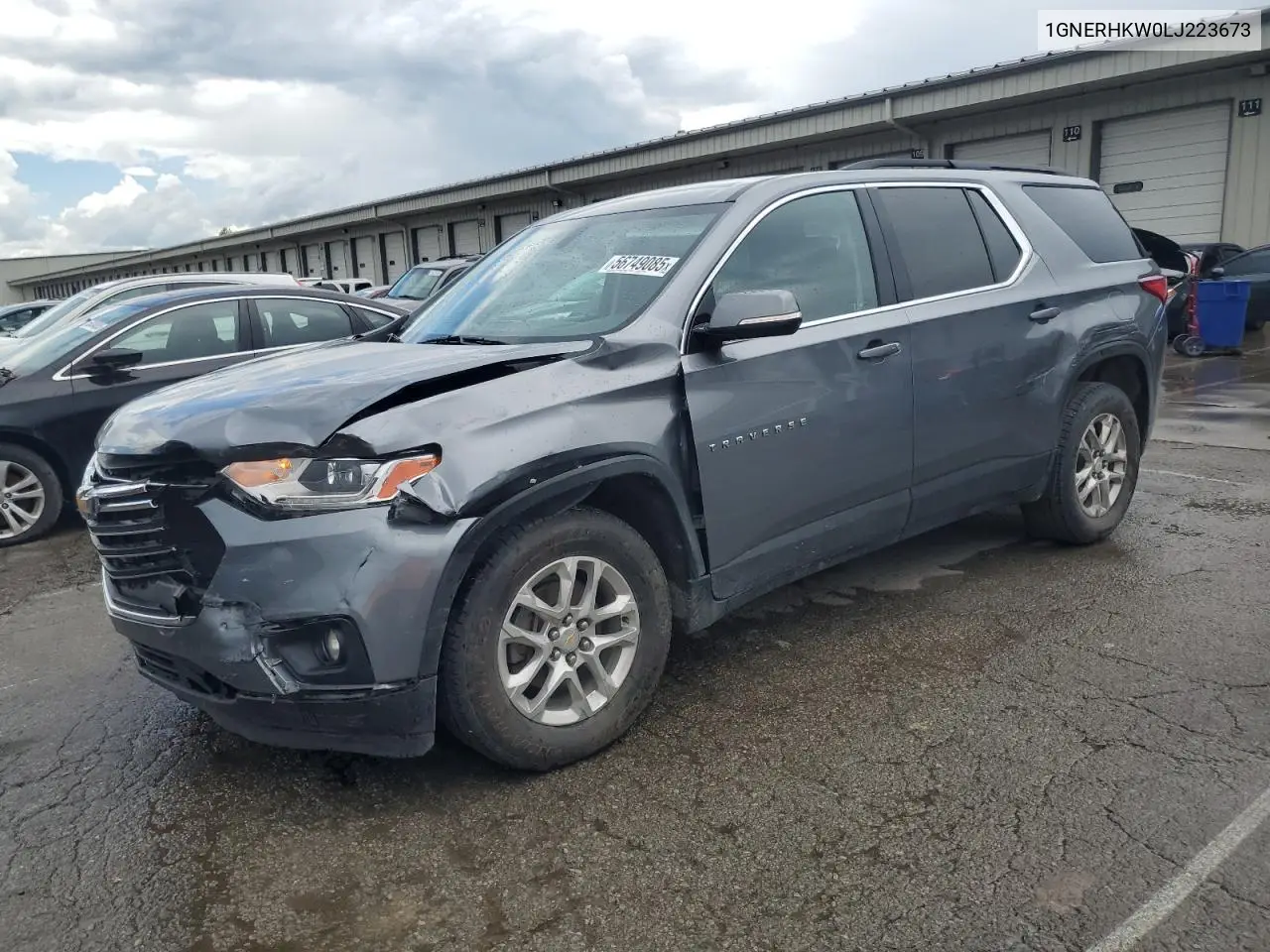 2020 Chevrolet Traverse Lt VIN: 1GNERHKW0LJ223673 Lot: 56749085