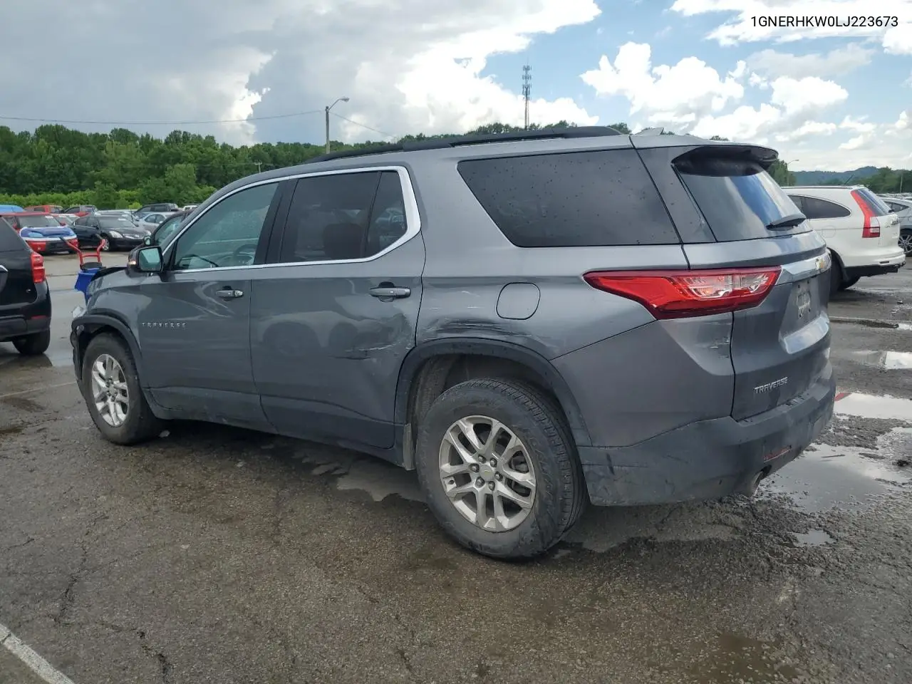 2020 Chevrolet Traverse Lt VIN: 1GNERHKW0LJ223673 Lot: 56749085