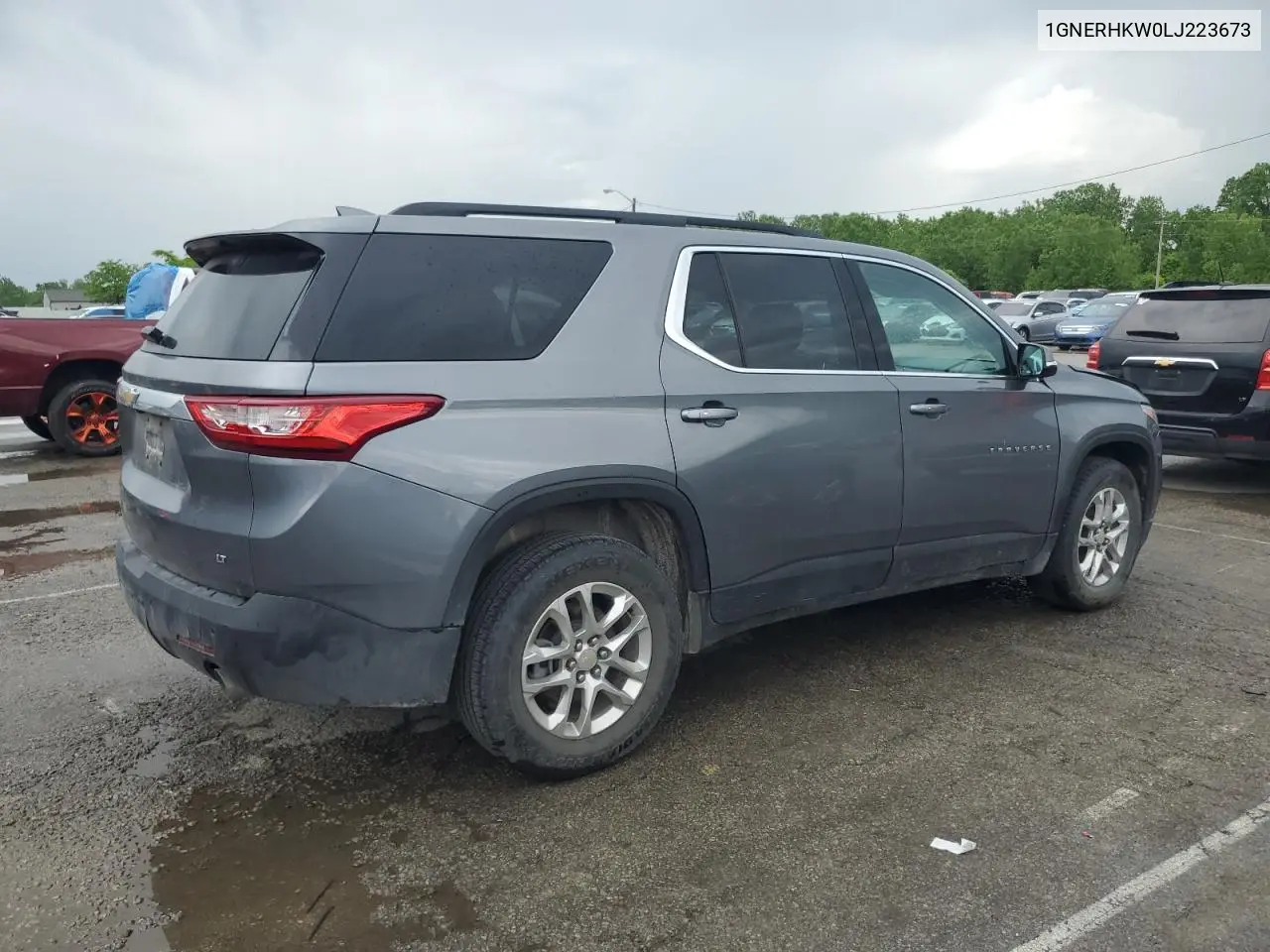 2020 Chevrolet Traverse Lt VIN: 1GNERHKW0LJ223673 Lot: 56749085