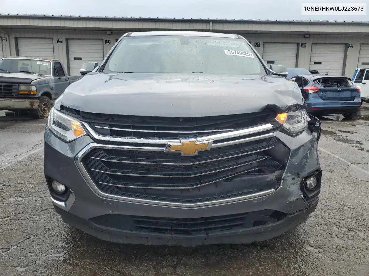 2020 Chevrolet Traverse Lt VIN: 1GNERHKW0LJ223673 Lot: 56749085