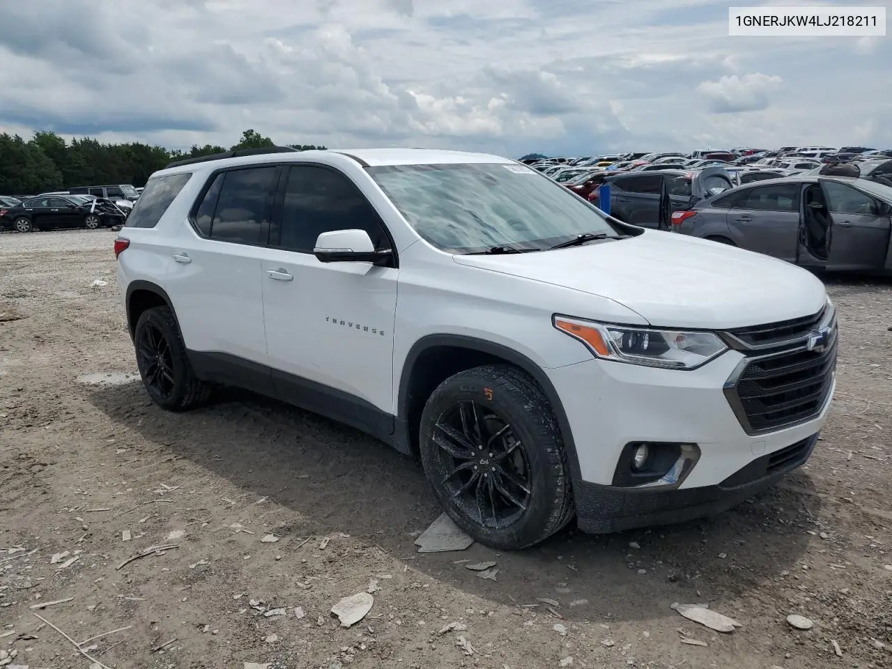 2020 Chevrolet Traverse Rs VIN: 1GNERJKW4LJ218211 Lot: 56874855