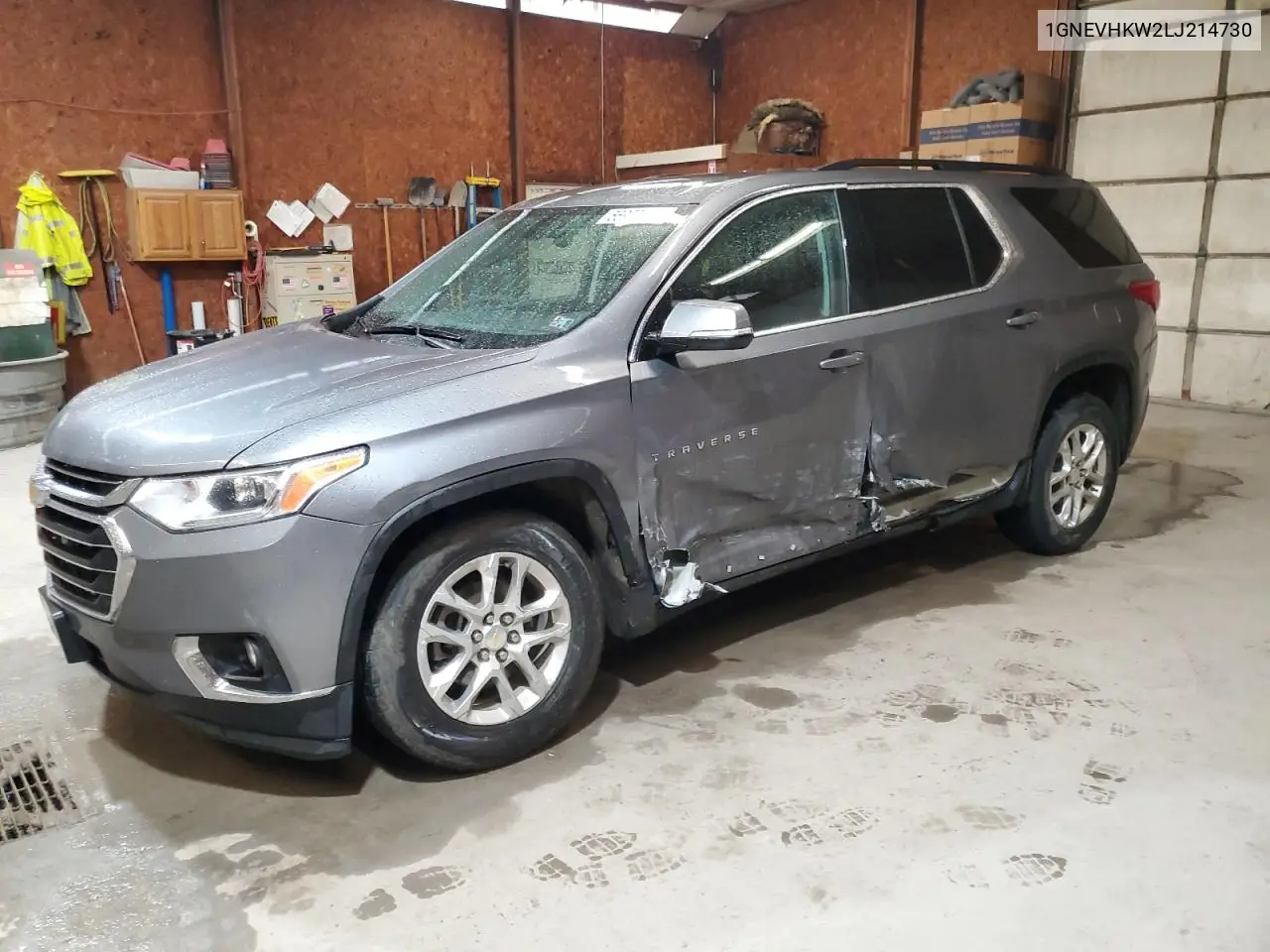 2020 Chevrolet Traverse Lt VIN: 1GNEVHKW2LJ214730 Lot: 56925195