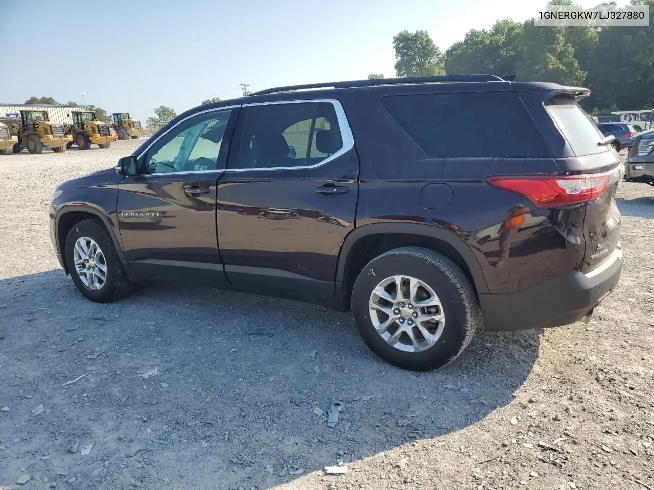 2020 Chevrolet Traverse Lt VIN: 1GNERGKW7LJ327880 Lot: 61910725