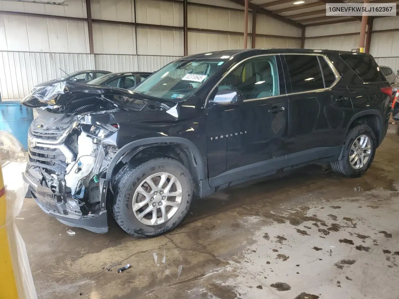 2020 Chevrolet Traverse Ls VIN: 1GNEVFKW5LJ162367 Lot: 62310645