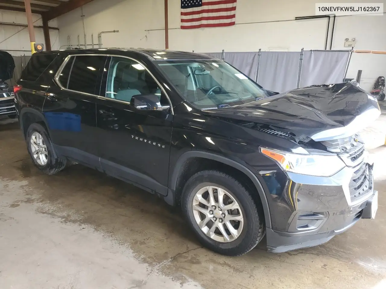 2020 Chevrolet Traverse Ls VIN: 1GNEVFKW5LJ162367 Lot: 62310645