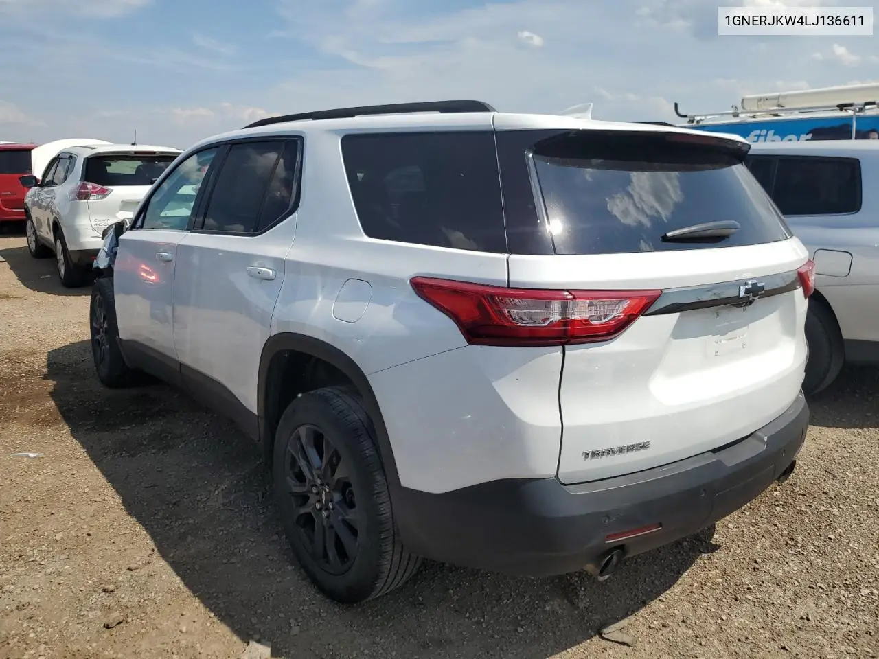 2020 Chevrolet Traverse Rs VIN: 1GNERJKW4LJ136611 Lot: 62705905