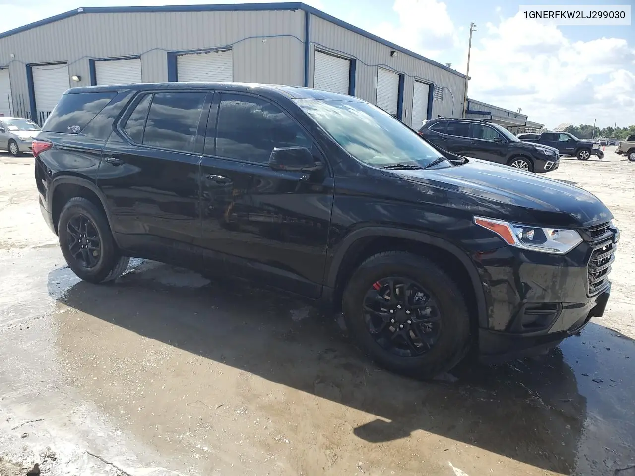 2020 Chevrolet Traverse Ls VIN: 1GNERFKW2LJ299030 Lot: 62719135