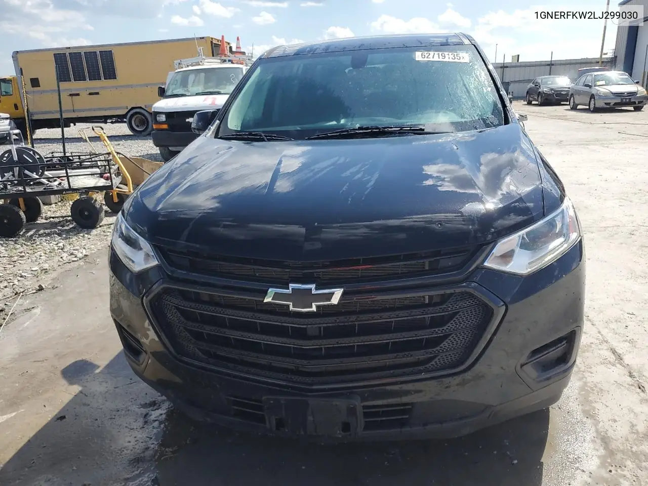 2020 Chevrolet Traverse Ls VIN: 1GNERFKW2LJ299030 Lot: 62719135
