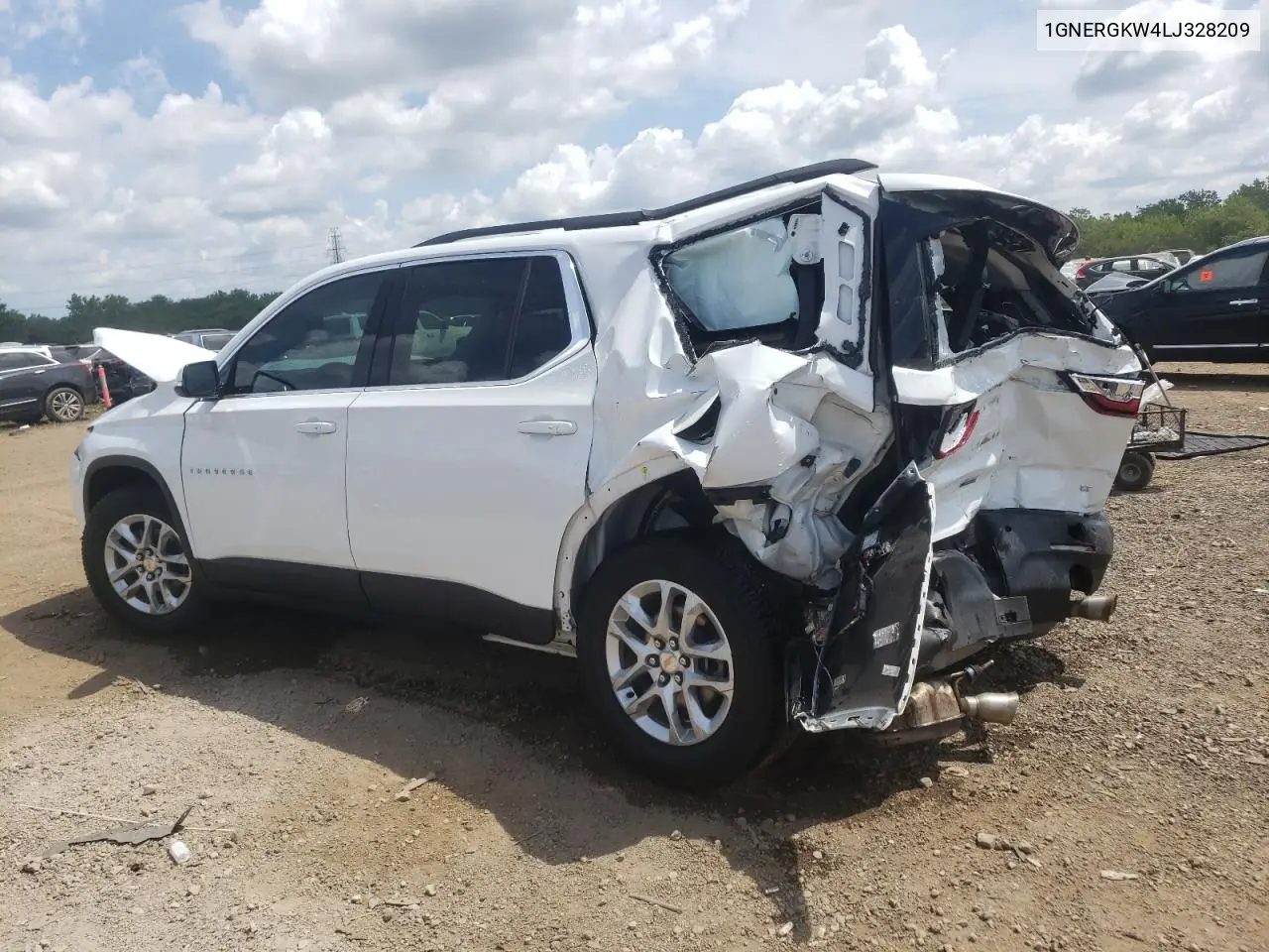 1gnergkw4lj328209 1GNERGKW4LJ328209 2020 Chevrolet Traverse Lt