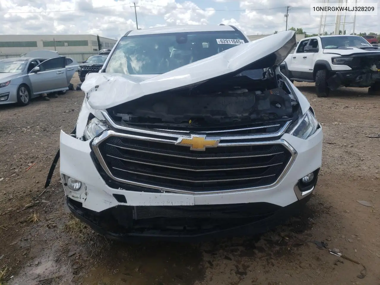 1gnergkw4lj328209 1GNERGKW4LJ328209 2020 Chevrolet Traverse Lt