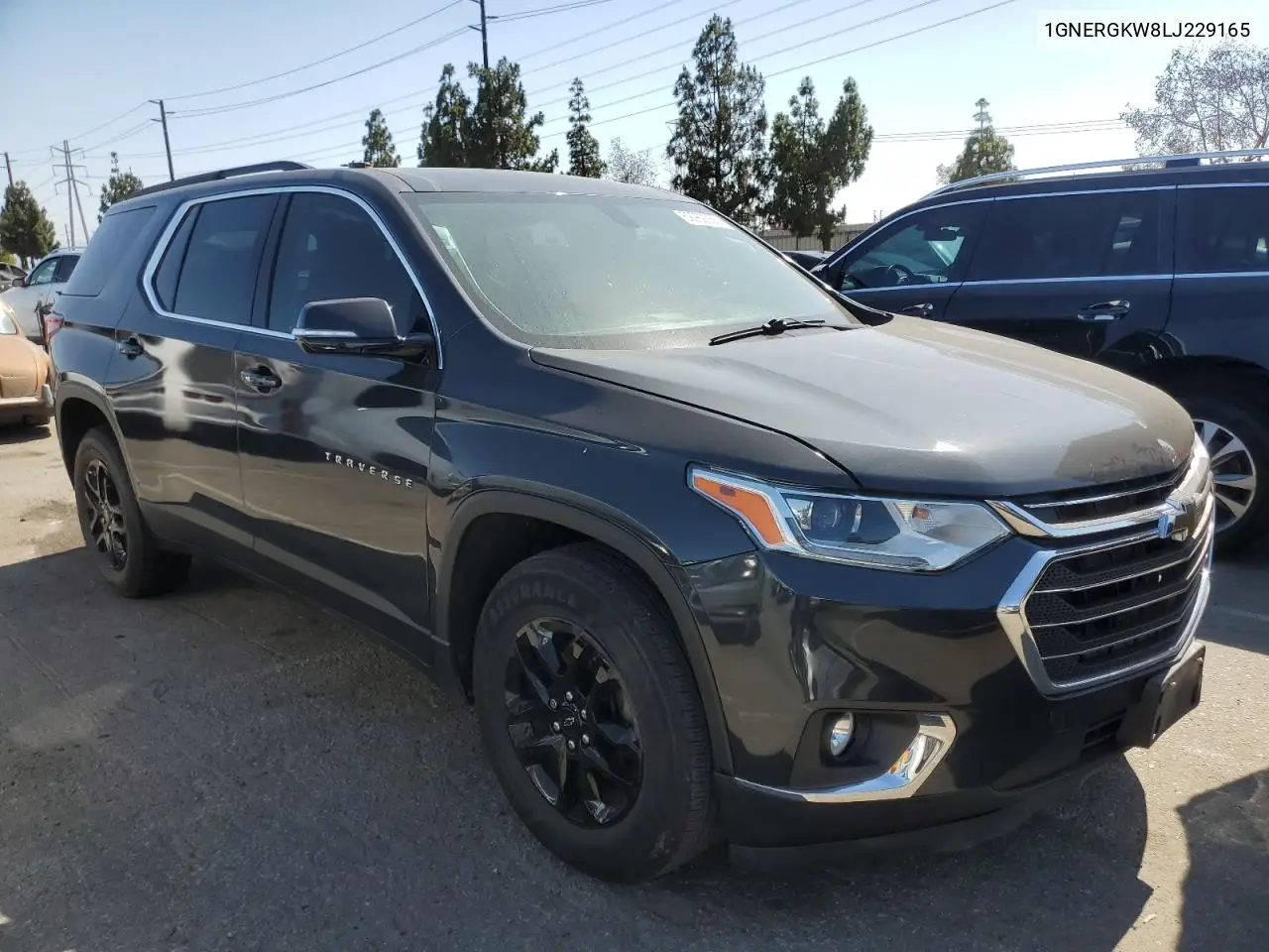 2020 Chevrolet Traverse Lt VIN: 1GNERGKW8LJ229165 Lot: 62962355