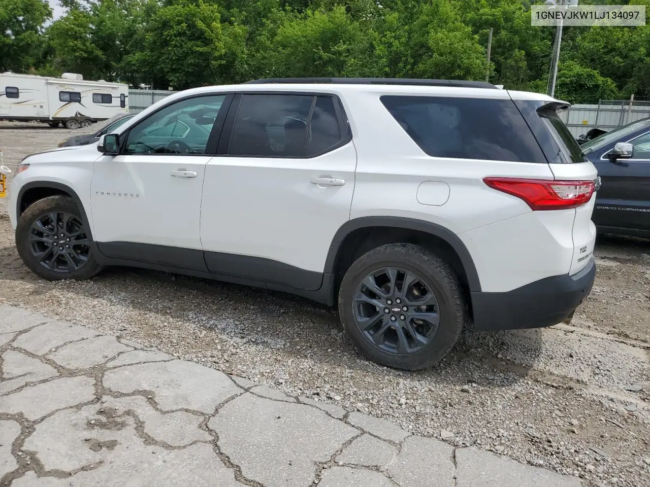 2020 Chevrolet Traverse Rs VIN: 1GNEVJKW1LJ134097 Lot: 62985435